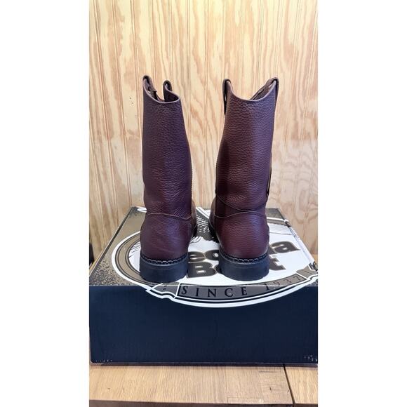 GEORGIA BOOT Oiler Steel Toe Work Boots G114 Size 9 1/2 - NIB